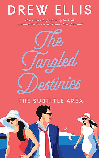 3D mockup of Carnation #17294 - Premade Mystery & Thriller & Suspense Book Cover | BookCoverZone