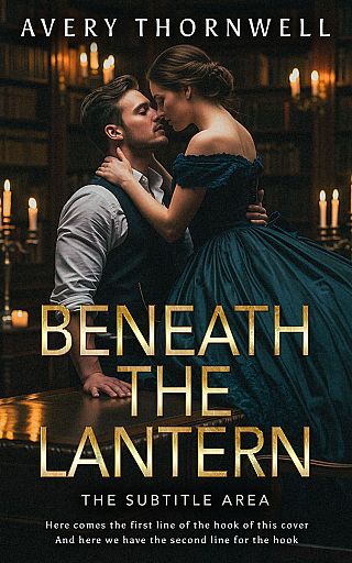 3D mockup of Log Cabin #17358 - Premade Romance Book Cover | BookCoverZone