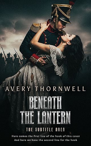 3D mockup of Napa #17375 - Premade Romance Book Cover | BookCoverZone