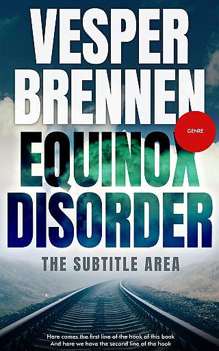 3D mockup of Ebb #20055 - Premade Mystery & Thriller & Suspense Book Cover | BookCoverZone