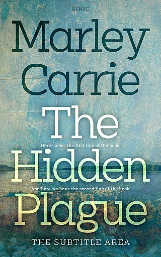 3D mockup of Cascade #20299 - Premade Abstract Book Cover | BookCoverZone