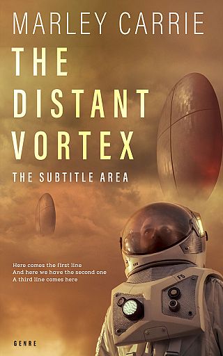 3D mockup of Cape Palliser #20414 - Premade Science Fiction Book Cover | BookCoverZone