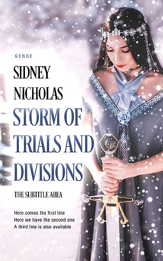 3D mockup of Lola #20551 - Premade Fantasy Book Cover | BookCoverZone