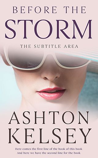 3D mockup of Wafer #20565 - Premade Chick Lit Book Cover | BookCoverZone