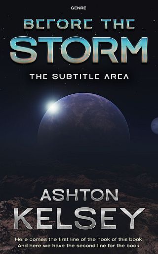 3D mockup of Shark #20595 - Premade Science Fiction Book Cover | BookCoverZone