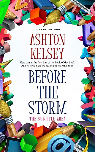 3D mockup of Eden #20622 - Premade Education Book Cover | BookCoverZone