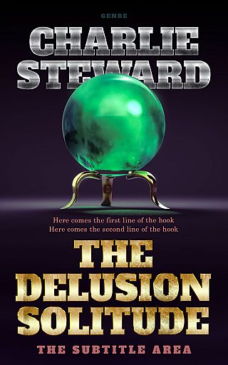 3D mockup of Cinder #20831 - Premade Fantasy Book Cover | BookCoverZone