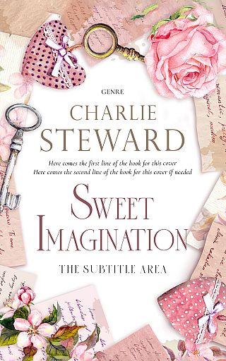 3D mockup of Oyster Pink #20891 - Premade Romance Book Cover | BookCoverZone