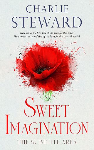 3D mockup of Cararra #20895 - Premade Poetry Book Cover | BookCoverZone