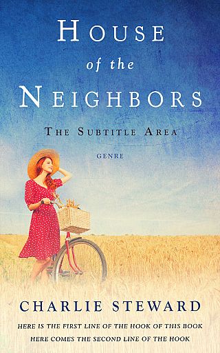 3D mockup of Azure #21043 - Premade Travel Book Cover | BookCoverZone