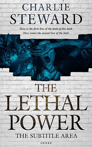 3D mockup of Elephant #21084 - Premade Horror Book Cover | BookCoverZone