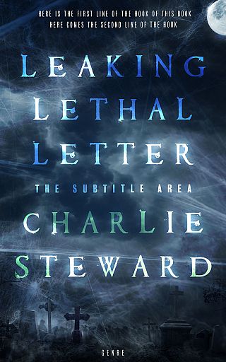 3D mockup of Cloud Burst #21117 - Premade Horror Book Cover | BookCoverZone