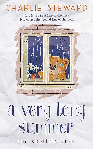 3D mockup of Ebb #21198 - Premade Children's Book Cover | BookCoverZone