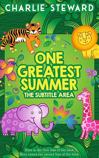 3D mockup of Sea Green #21201 - Premade Children's Book Cover | BookCoverZone