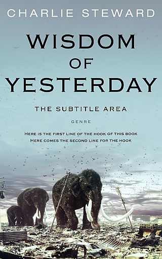 3D mockup of Tower Gray #21308 - Premade Apocalyptica Book Cover | BookCoverZone