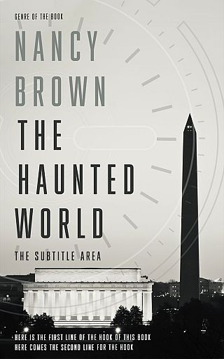 3D mockup of Quill Gray #21406 - Premade Mystery & Thriller & Suspense Book Cover | BookCoverZone