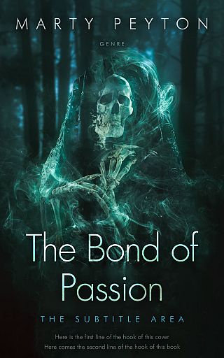 3D mockup of Timber Green #21687 - Premade Horror Book Cover | BookCoverZone