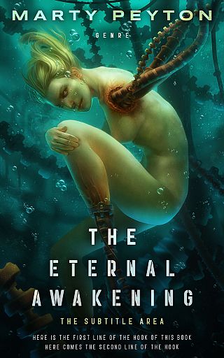 3D mockup of Gable Green #21795 - Premade Science Fiction Book Cover | BookCoverZone