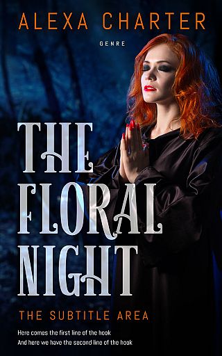 3D mockup of Silk #21883 - Premade Fantasy Book Cover | BookCoverZone