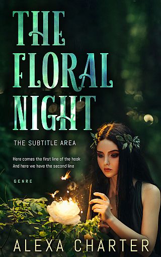3D mockup of Log Cabin #21887 - Premade Romance Book Cover | BookCoverZone