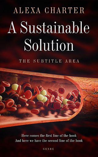 3D mockup of Antique Brass #21918 - Premade Science & Nature Book Cover | BookCoverZone