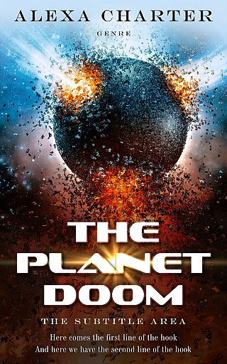3D mockup of Eclipse #21952 - Premade Apocalyptica Book Cover | BookCoverZone