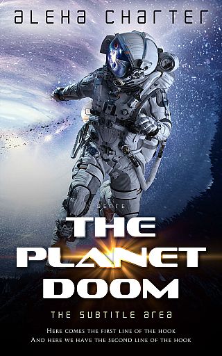 3D mockup of Ghost #21955 - Premade Science Fiction Book Cover | BookCoverZone