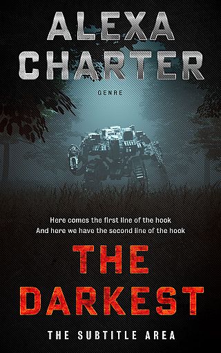 3D mockup of Shark #22032 - Premade Science Fiction Book Cover | BookCoverZone