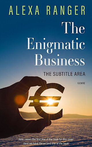 3D mockup of San Juan #22373 - Premade Business Book Cover | BookCoverZone
