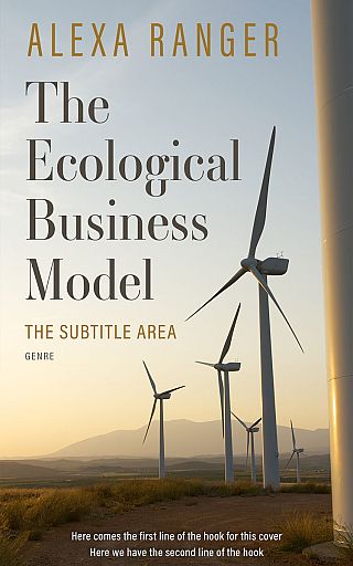 3D mockup of Timberwolf #22375 - Premade Science & Nature Book Cover | BookCoverZone