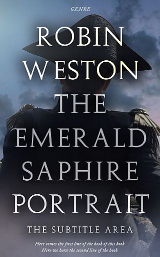 3D mockup of Charade #22413 - Premade Historical Book Cover | BookCoverZone