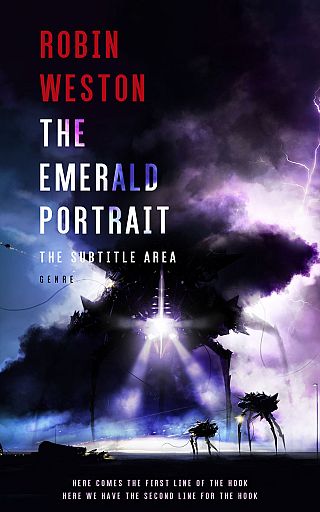 3D mockup of London Hue #22497 - Premade Apocalyptica Book Cover | BookCoverZone