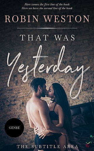 3D mockup of Ebony Clay #22544 - Premade Romance Book Cover | BookCoverZone