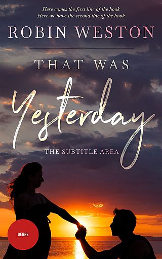 3D mockup of Blackcurrant #22555 - Premade Romance Book Cover | BookCoverZone