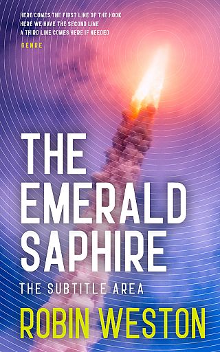 3D mockup of Trendy Pink #22597 - Premade Science Fiction Book Cover | BookCoverZone