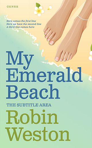 3D mockup of Sprout #22605 - Premade Chick Lit Book Cover | BookCoverZone