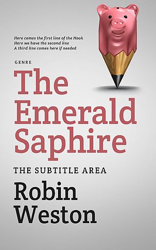 3D mockup of Alto #22606 - Premade Business Book Cover | BookCoverZone