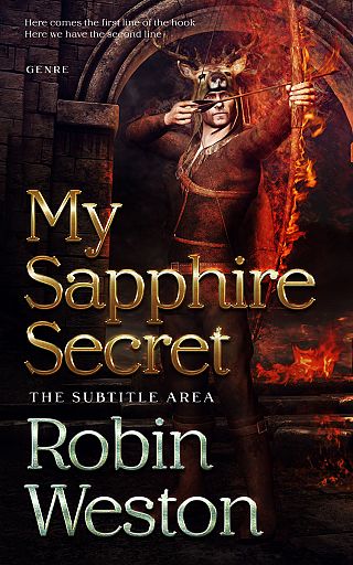 3D mockup of Gondola #22626 - Premade Fantasy Book Cover | BookCoverZone