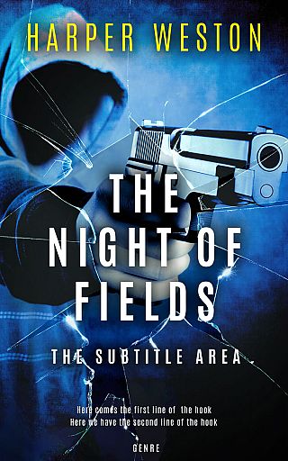 3D mockup of Ebony #22711 - Premade Mystery & Thriller & Suspense Book Cover | BookCoverZone