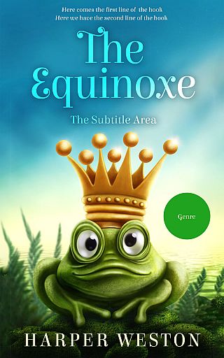 3D mockup of Beryl Green #22734 - Premade Fantasy Book Cover | BookCoverZone