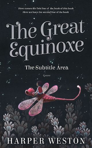 3D mockup of Shark #22735 - Premade Surreal Book Cover | BookCoverZone