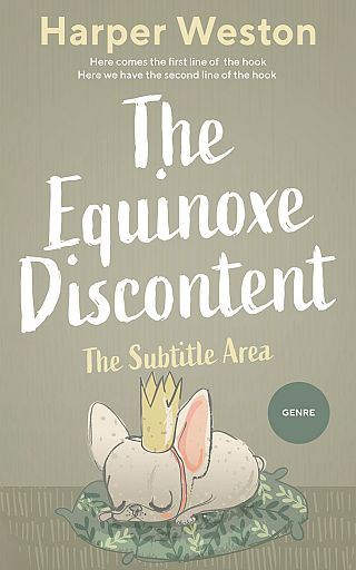 3D mockup of Taupe Gray #22784 - Premade Fantasy Book Cover | BookCoverZone