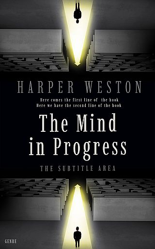 3D mockup of Cod Gray #22805 - Premade Self-Improvement & Self-Help Book Cover | BookCoverZone