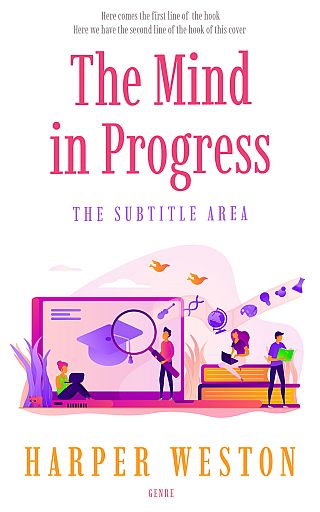 3D mockup of Cherub #22817 - Premade Self-Improvement & Self-Help Book Cover | BookCoverZone