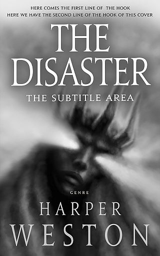 3D mockup of Dove Gray #22841 - Premade Horror Book Cover | BookCoverZone