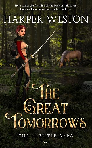 3D mockup of Rangoon Green #22951 - Premade Fantasy Book Cover | BookCoverZone