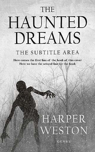 3D mockup of Alto #22977 - Premade Horror Book Cover | BookCoverZone