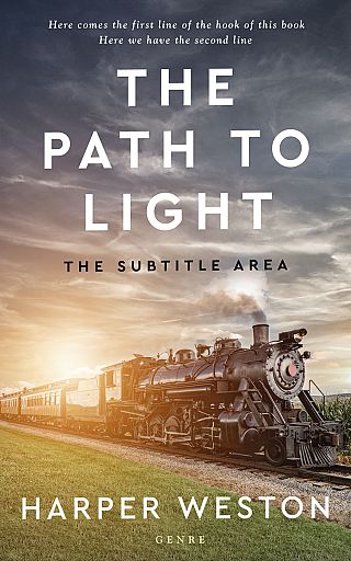 3D mockup of Makara #23087 - Premade Travel Book Cover | BookCoverZone