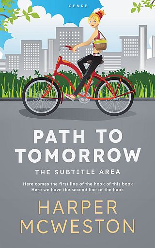 3D mockup of Oslo Gray #23179 - Premade Travel Book Cover | BookCoverZone