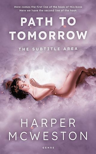 3D mockup of Mountbatten Pink #23193 - Premade Surreal Book Cover | BookCoverZone